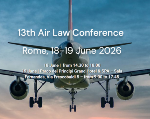 13th Air Law Conference